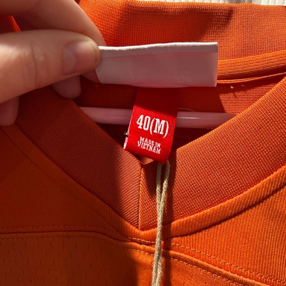 Mitchell & Ness Orange College Vault Jersey - Picture 5 of 7